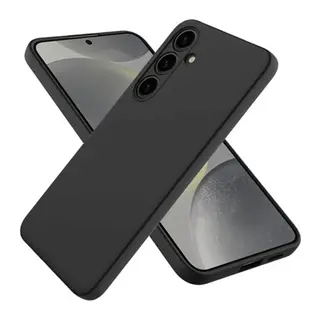 Samsung Galaxy A56 Kılıf First Silikon - Siyah