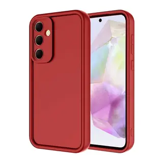 Samsung Galaxy A36 Kılıf Viera Silikon - Kırmızı