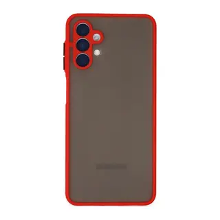 Samsung Galaxy A04S Kılıf Montreal Silikon Kapak - Kırmızı