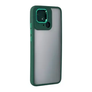 Xiaomi Redmi 10C Kılıf Dora Kapak - Haki Yeşil