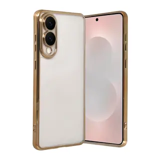 Samsung Galaxy S25 Edge Razer Lensli Silikon - Gold