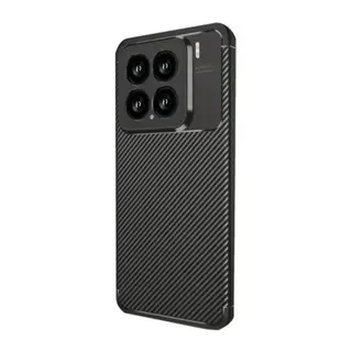 Xiaomi Mi 15 Kılıf Auto Focus Karbon Kapak - Siyah