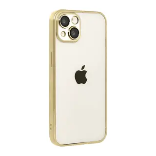 Apple iPhone 15 Razer Lensli Silikon - Gold