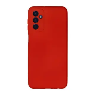 Samsung Galaxy M23 Kılıf Nano içi Kadife Silikon - Kırmızı
