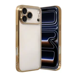 Apple iPhone 17 Pro Razer Lensli Silikon - Gold