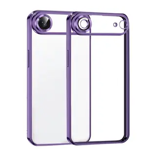 Apple iPhone 17 Air Razer Lensli Silikon - Mor
