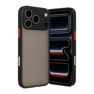 Apple iPhone 17 Pro Max Kılıf Montreal Silikon Kapak - Siyah