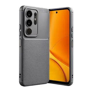 Vivo Y29 4G Auto Focus Karbon Kapak - Gri