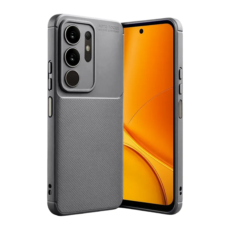 Vivo Y29 4G Auto Focus Karbon Kapak - Gri