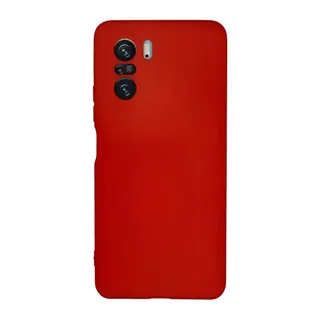 Xiaomi Poco F3 Kılıf Nano içi Kadife Silikon - Kırmızı