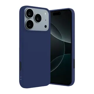 Apple iPhone 17 Pro/18 Pro First Silikon - Lacivert