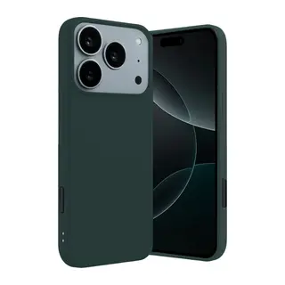 Apple iPhone 17 Pro/18 Pro First Silikon - Koyu Yeşil