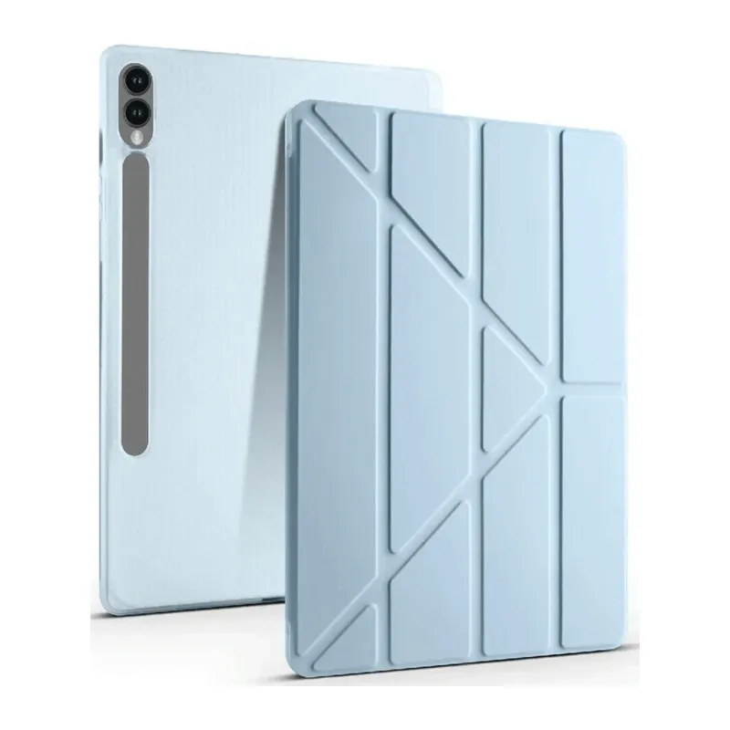 Samsung Galaxy X510 Tab S9 FE 11 Kılıf Kalemlikli Mars Tablet Kılıfı - Mavi