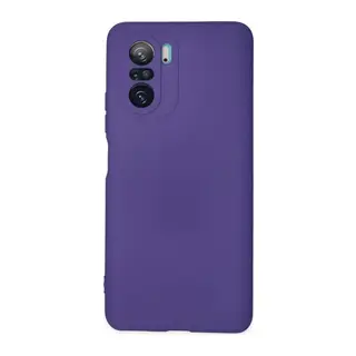 Xiaomi Poco F3 Kılıf Nano içi Kadife Silikon - Mor