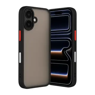Apple iPhone 17 Kılıf Montreal Silikon Kapak - Siyah