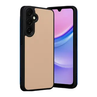 Samsung Galaxy A26 Kılıf Aras Deri Kapak - Pudra