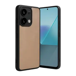 Xiaomi Redmi Note 13 Pro 5G Kılıf Aras Deri Kapak - Pudra