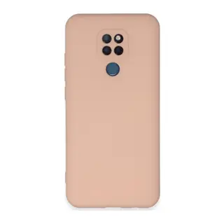 General Mobile GM 20 Kılıf Nano içi Kadife Silikon - Pudra