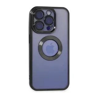 Apple iPhone 15 Pro Kılıf Slot Silikon - Siyah