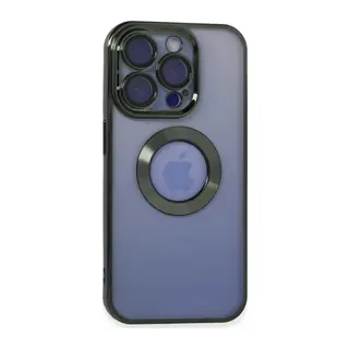 Apple iPhone 15 Pro Kılıf Slot Silikon - Köknar Yeşili