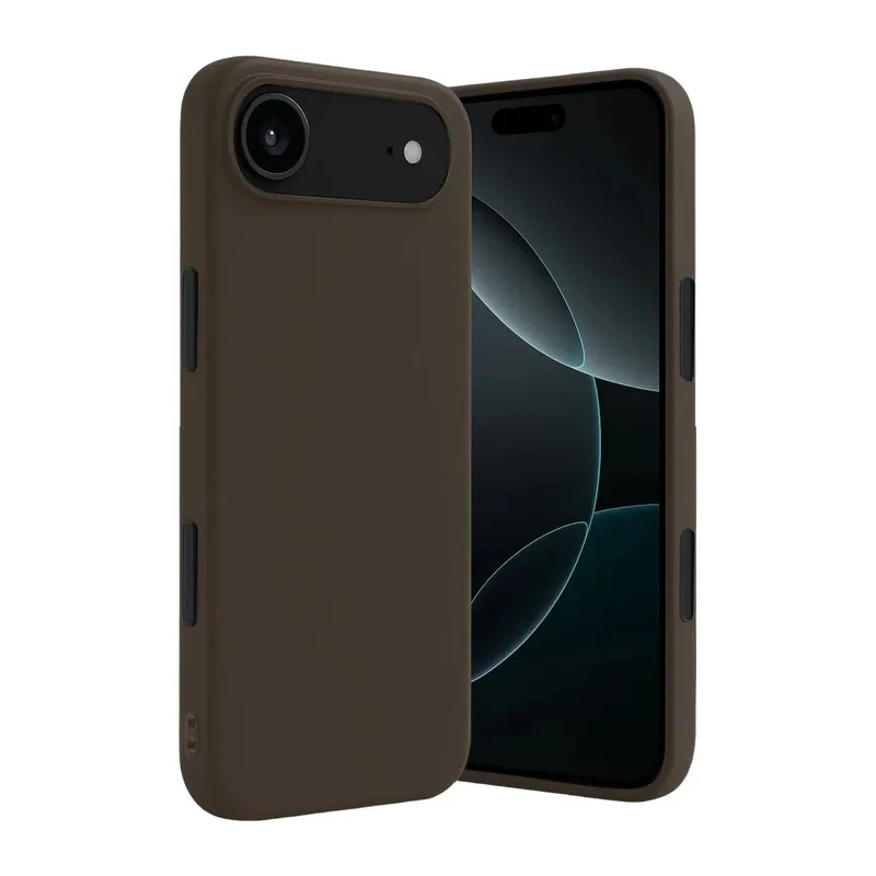 Apple iPhone 17 Air First Silikon - Kahverengi