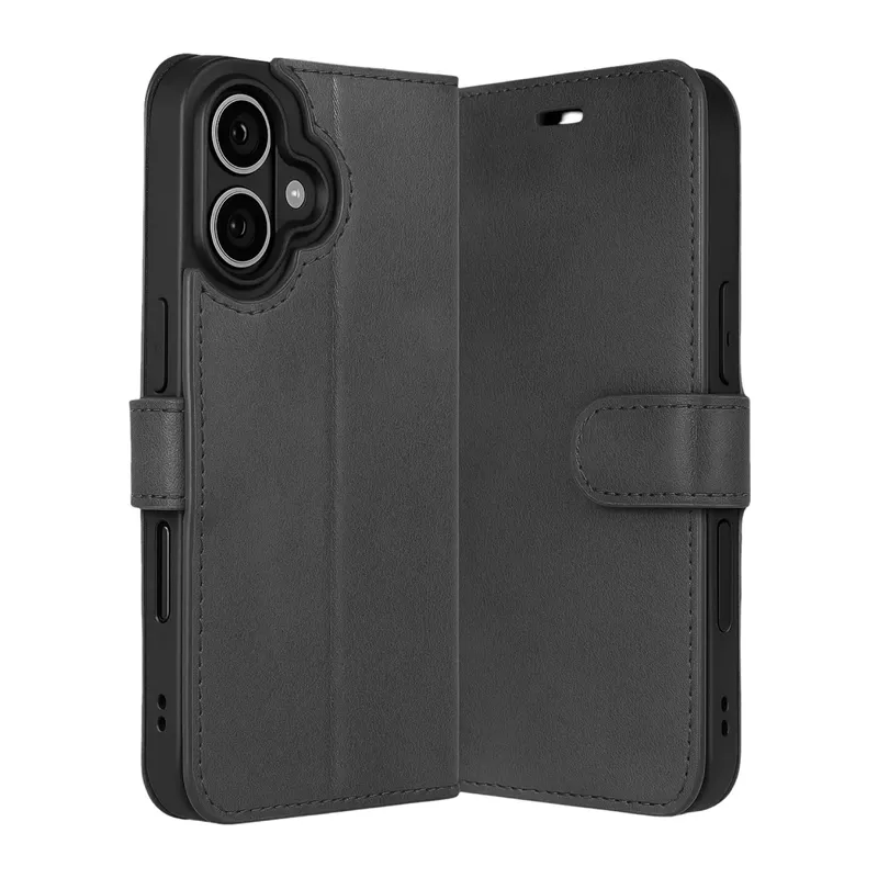 Apple iPhone 17 Trend S Plus Kapaklı Kılıf - Siyah