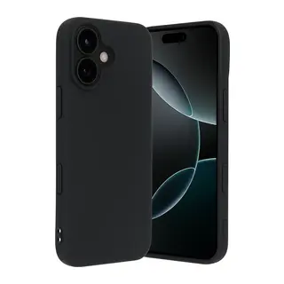 Apple iPhone 17 First Silikon - Siyah