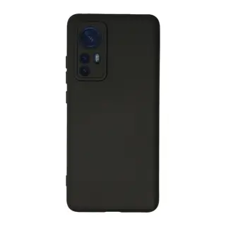 Xiaomi Mi 12 Kılıf Nano içi Kadife Silikon - Siyah