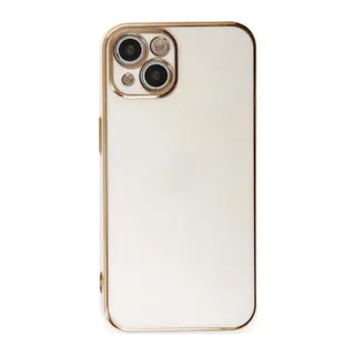 Apple iPhone 15 Kılıf Volet Silikon - Beyaz