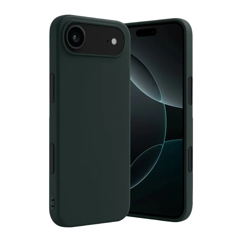 Apple iPhone 17 Air First Silikon - Koyu Yeşil