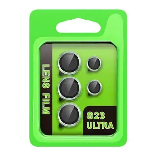 Samsung Galaxy S23 Ultra Raze Metal Kamera Lens - Yeşil