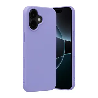 Apple iPhone 17 Nano içi Kadife Silikon - Lila