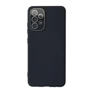 Samsung Galaxy A33 5G Kılıf Lansman Glass Kapak - Lacivert