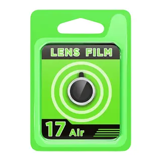 Apple iPhone 17 Air Raze Metal Kamera Lens - Gümüş