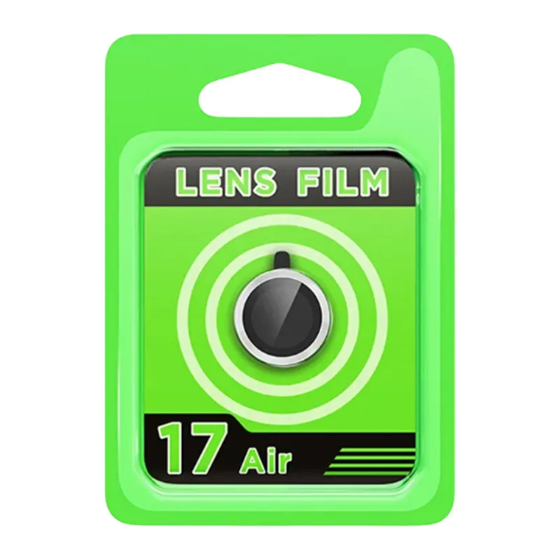 Apple iPhone 17 Air Raze Metal Kamera Lens - Gümüş