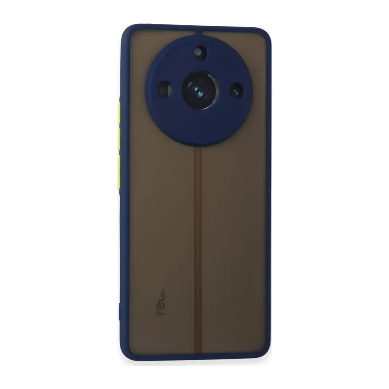Realme 11 Pro Kılıf Montreal Silikon Kapak - Lacivert