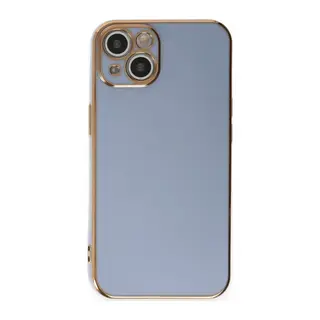 Apple iPhone 15 Kılıf Volet Silikon - Mavi