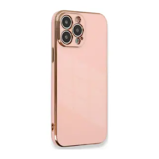 Apple iPhone 15 Pro Kılıf Volet Silikon - Pembe