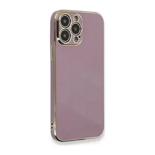 Apple iPhone 15 Pro Kılıf Volet Silikon - Mor