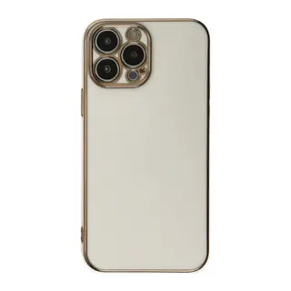 Apple iPhone 15 Pro Max Kılıf Volet Silikon - Beyaz