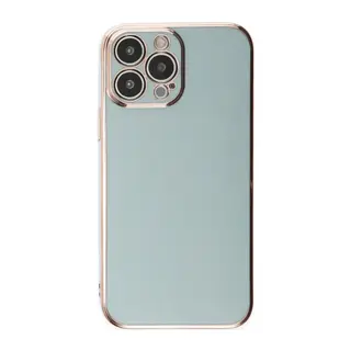 Apple iPhone 15 Pro Max Kılıf Volet Silikon - Açık Yeşil