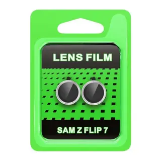 Samsung Galaxy Z Flip 7 Raze Metal Kamera Lens - Gümüş