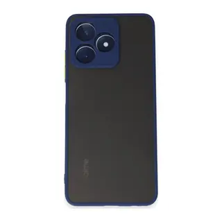 Realme C53 Kılıf Montreal Silikon Kapak - Lacivert