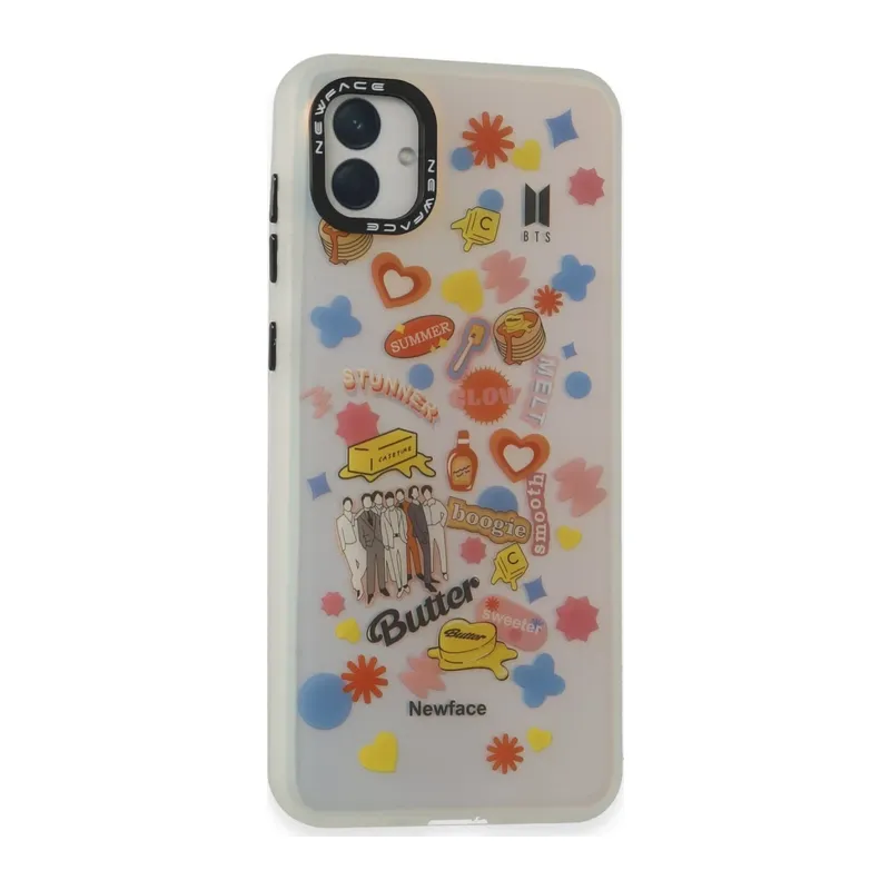 Samsung Galaxy A04 Kılıf Estoril Desenli Kapak - Estoril - 16