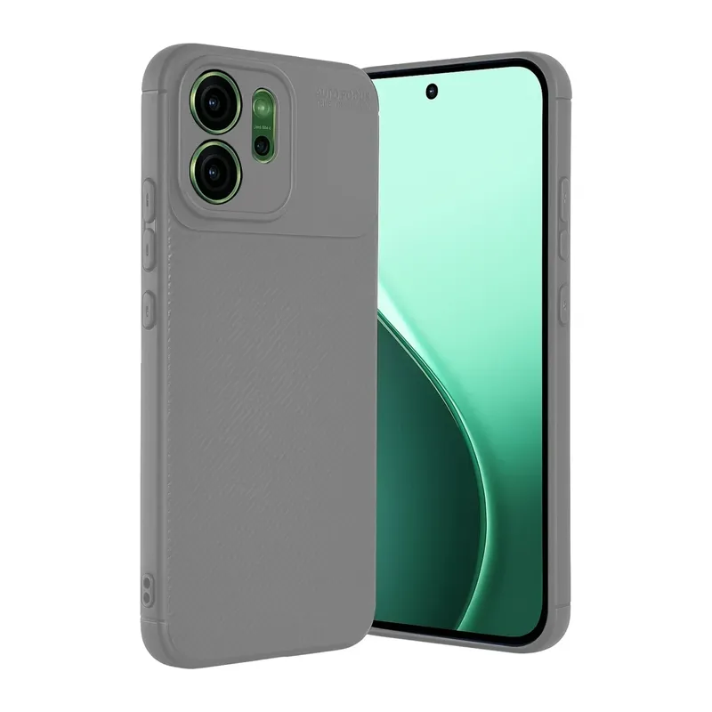 Oppo Reno 14 Auto Focus Karbon Kapak - Gri