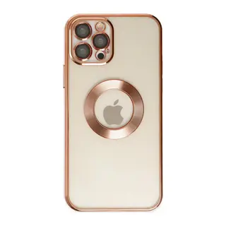 Apple iPhone 12 Pro Kılıf Slot Silikon - Rose Gold