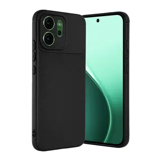 Oppo Reno 14 Auto Focus Karbon Kapak - Siyah