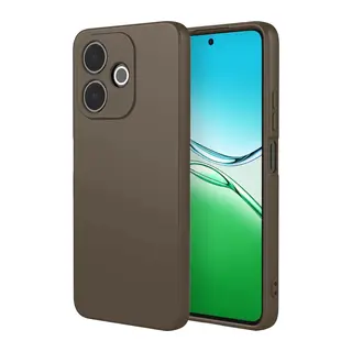 Oppo A5 Pro 4G First Silikon - Kahverengi