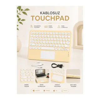Kablosuz Touchpad Tüm Cihazlarla Uyumlu