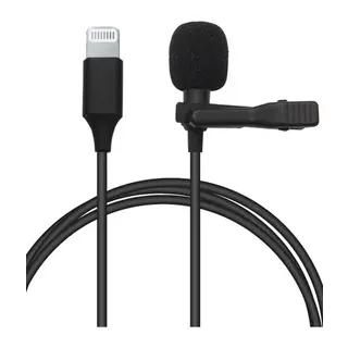 Lightning 2 Metre Double Mikrofon - Siyah
